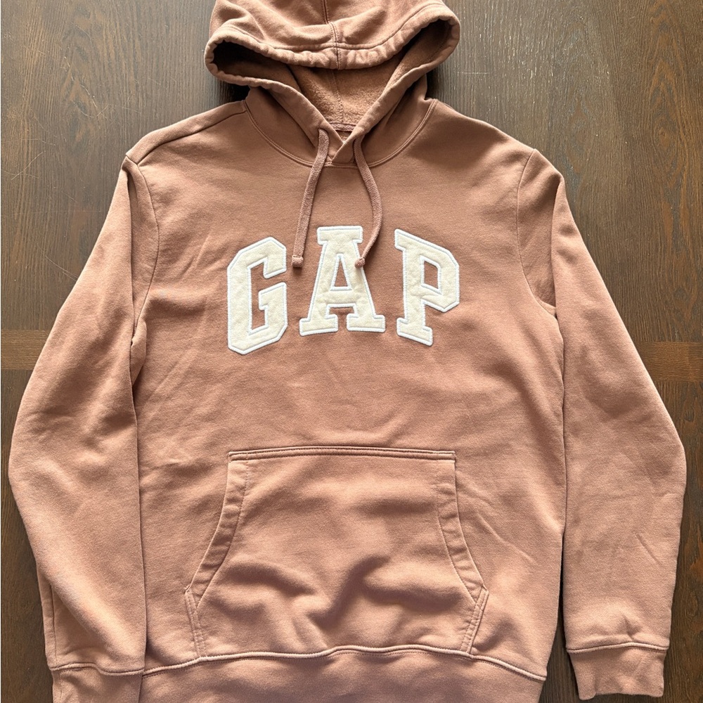 GAP Men's Tan Hoodie Sweater